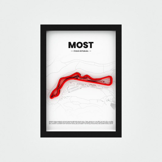 3D Obraz Okruhu - MOST s vlastním textem