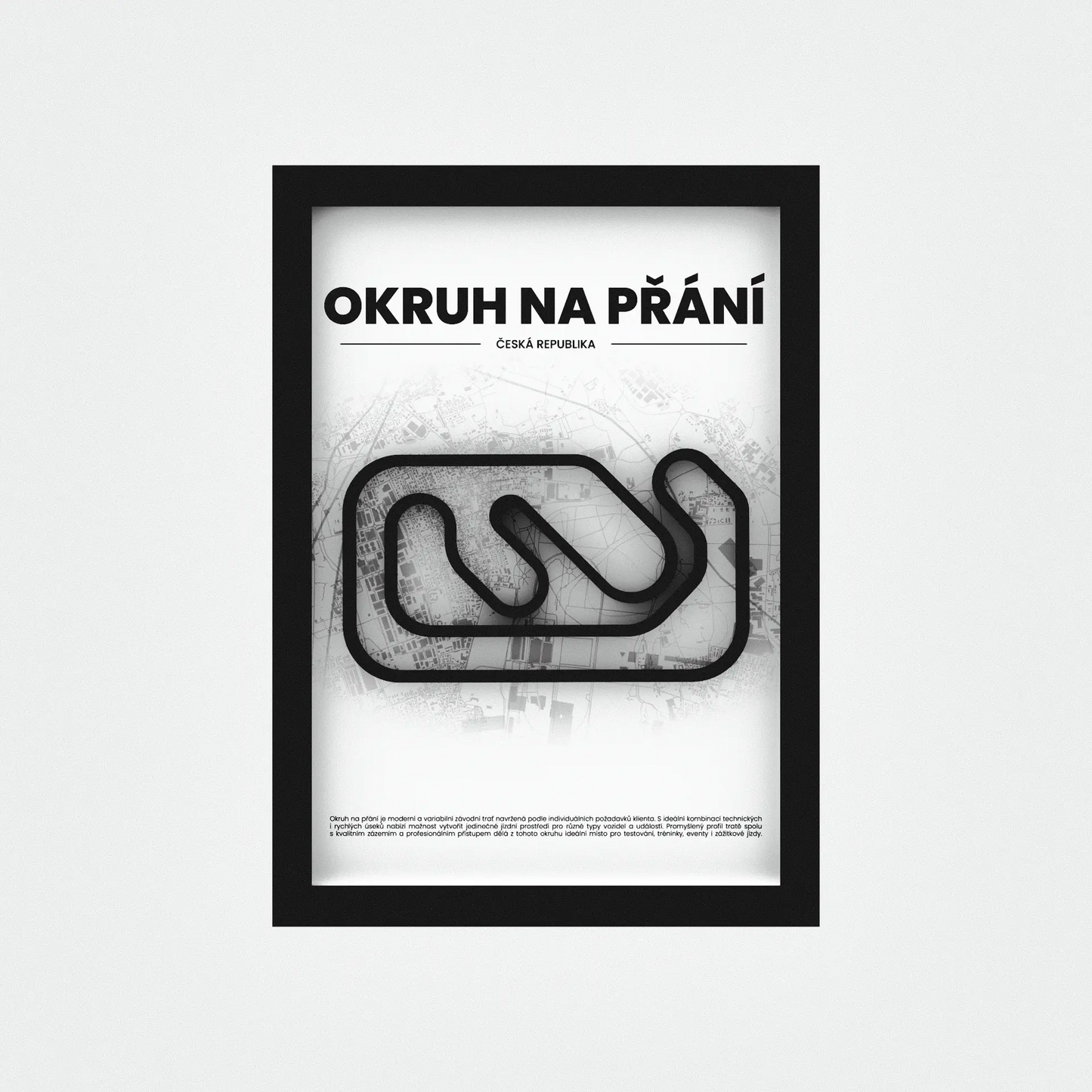 3D Obraz Okruhu – Okruh na přání s vlastním textem