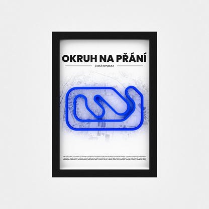 3D Obraz Okruhu – Okruh na přání s vlastním textem