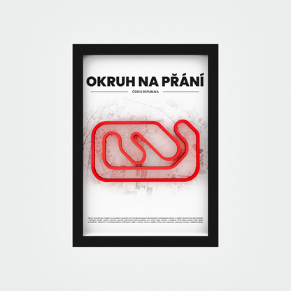 3D Obraz Okruhu – Okruh na přání s vlastním textem