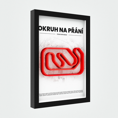 3D Obraz Okruhu – Okruh na přání s vlastním textem